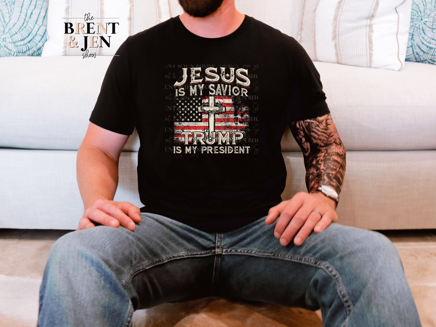 Jesus is my Savior Trump is my President T Shirt