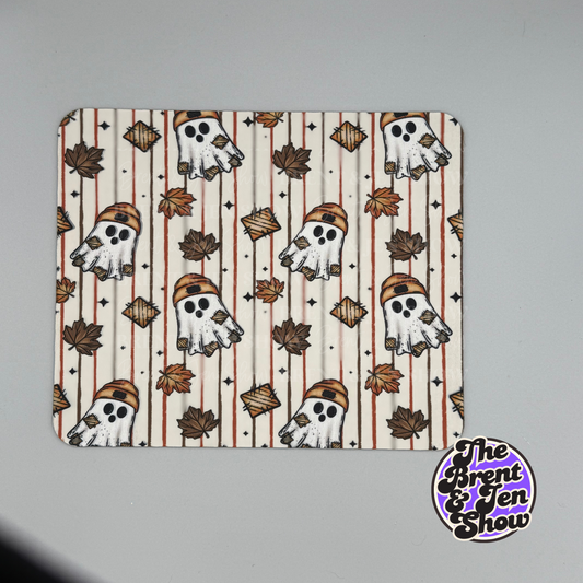 Cute Ghost Fall Mousepad