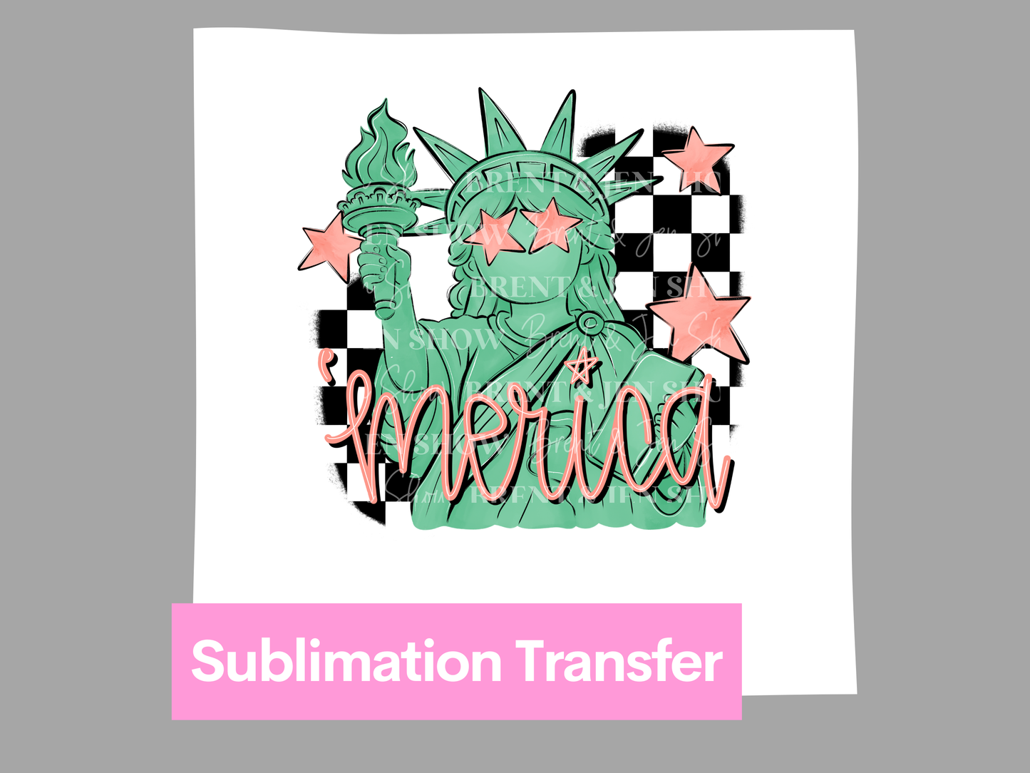 Merica DTF/Sublimation Transfer