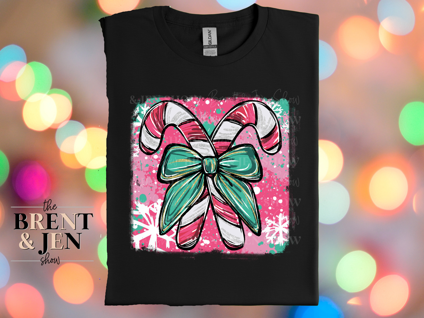 Cute Candy Cane T Shirt