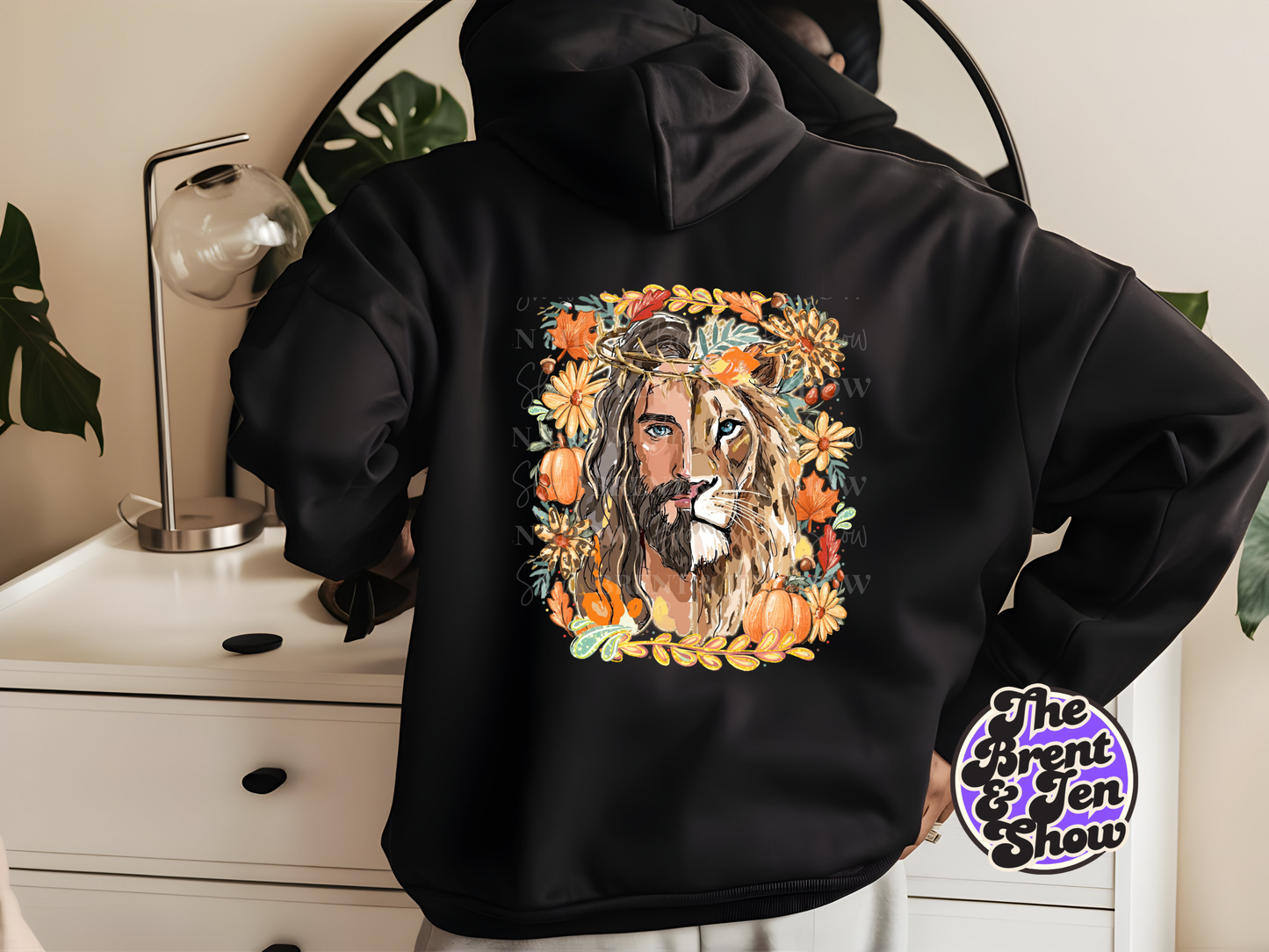 Fall Lion of Judah DTF/Sublimation Transfer, Ready to Press