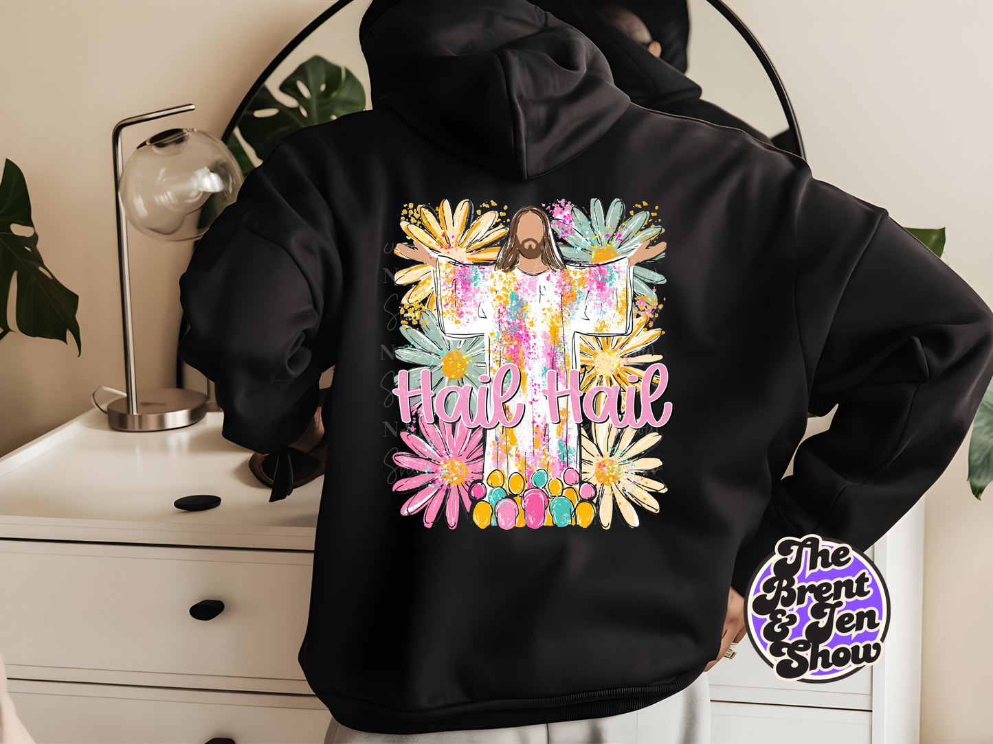 Hail Hail Jesus DTF/Sublimation Transfer, Ready to Press