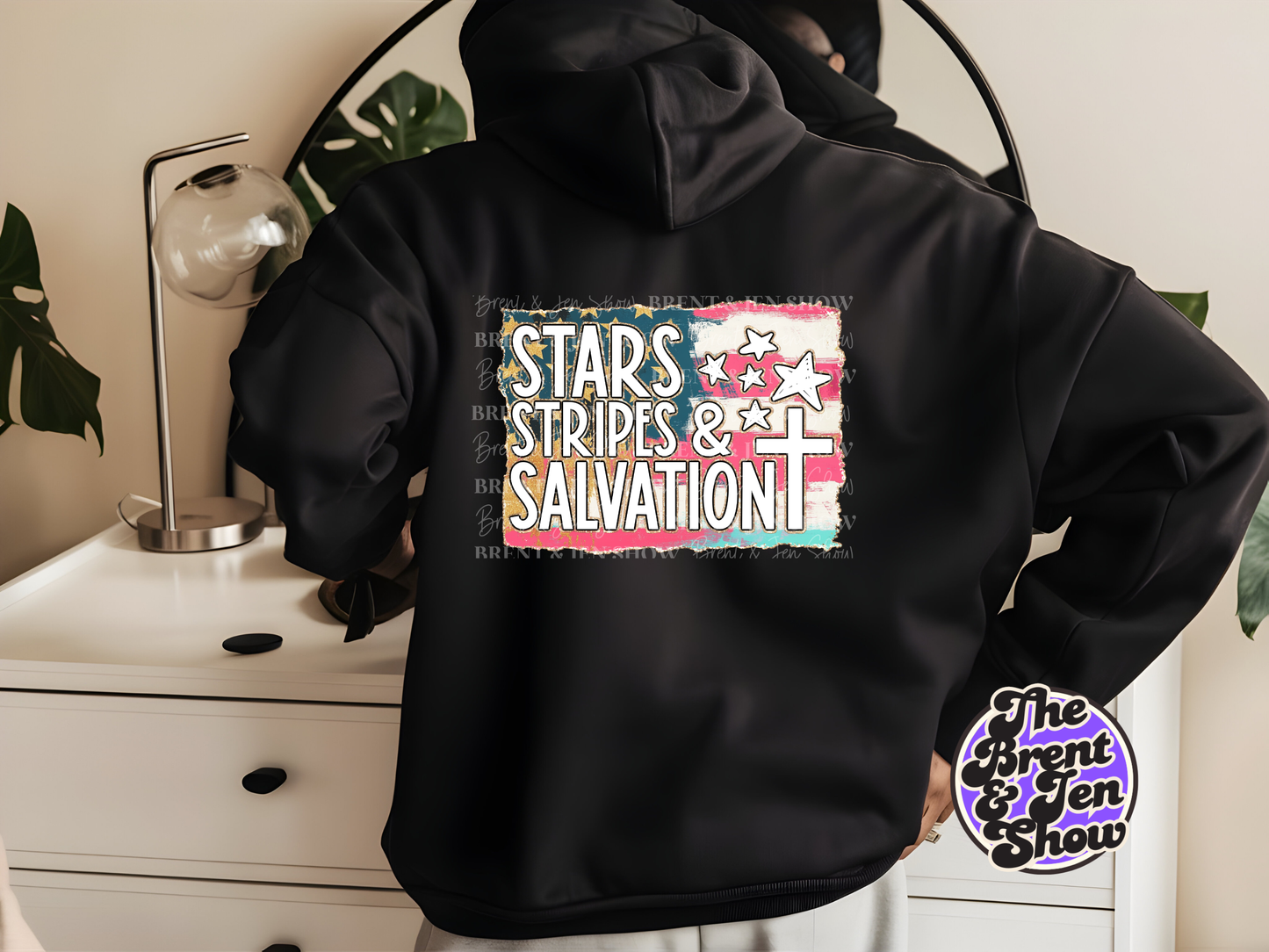 Stars, Stripes & Salvation DTF/Sublimation Transfer