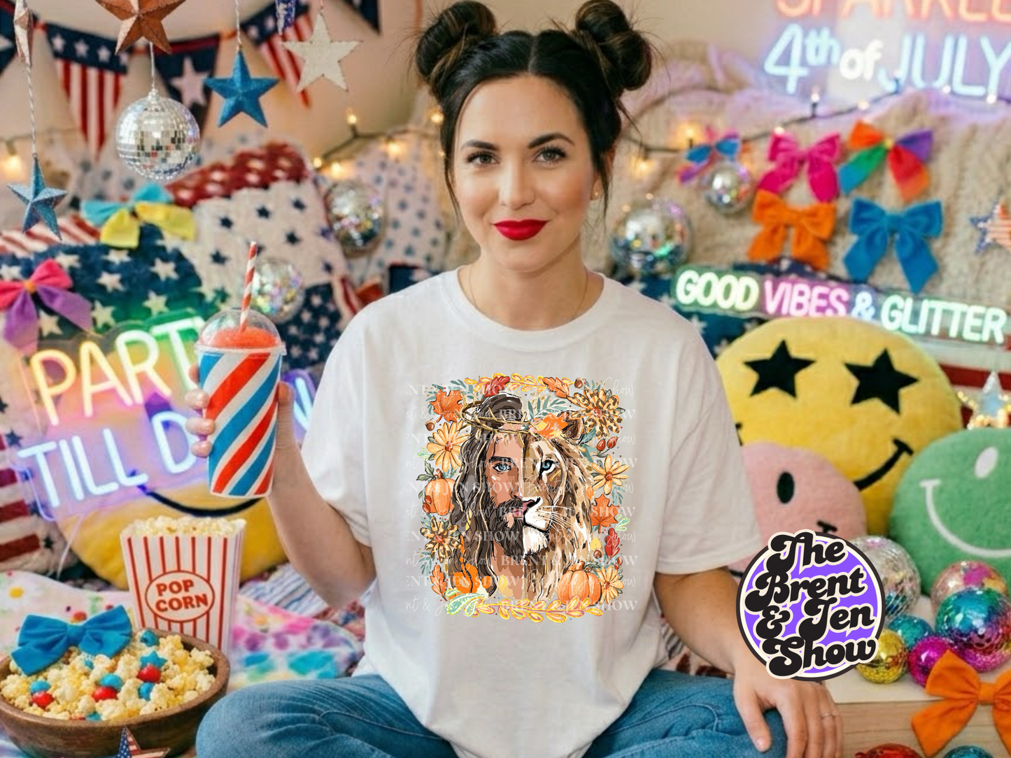 Fall Lion of Judah DTF/Sublimation Transfer, Ready to Press