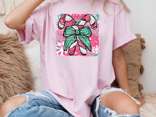 Cute Candy Cane T Shirt