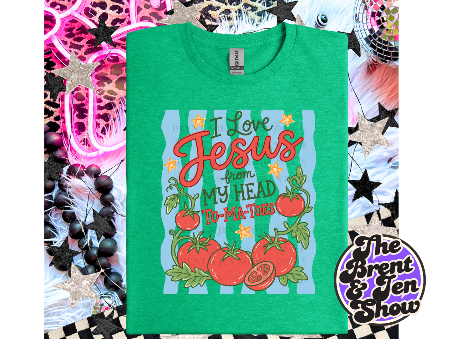 I Love Jesus from My Head To-Ma-Toes T-Shirt