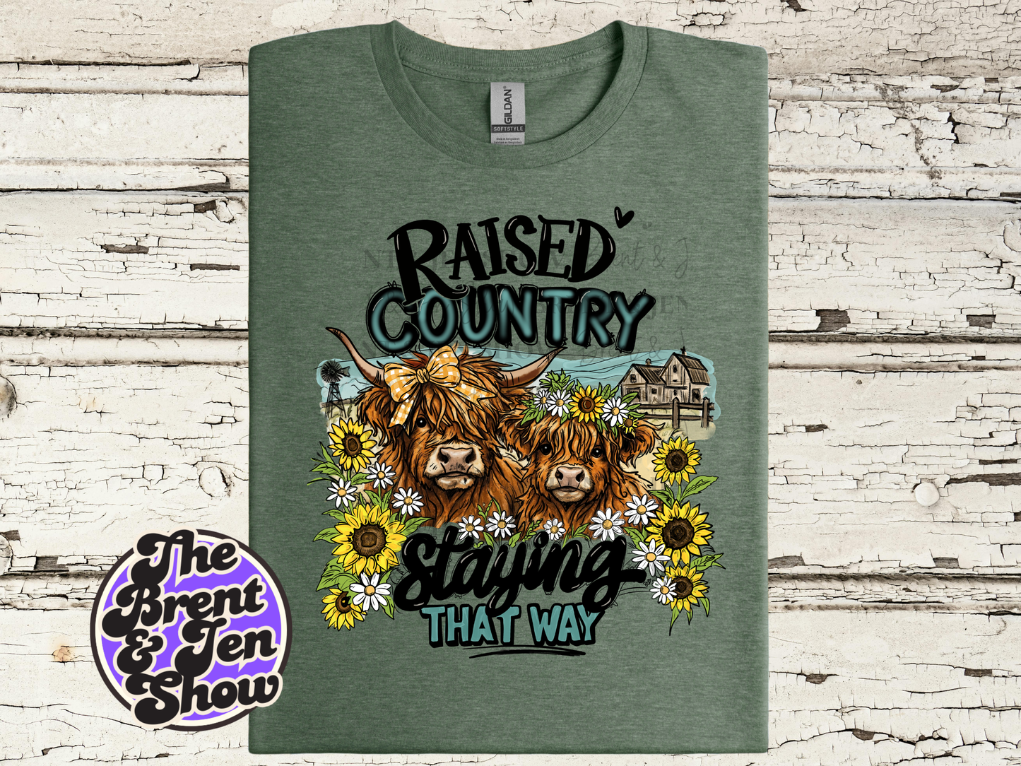 Raised on Country & Staying That Way T-Shirt