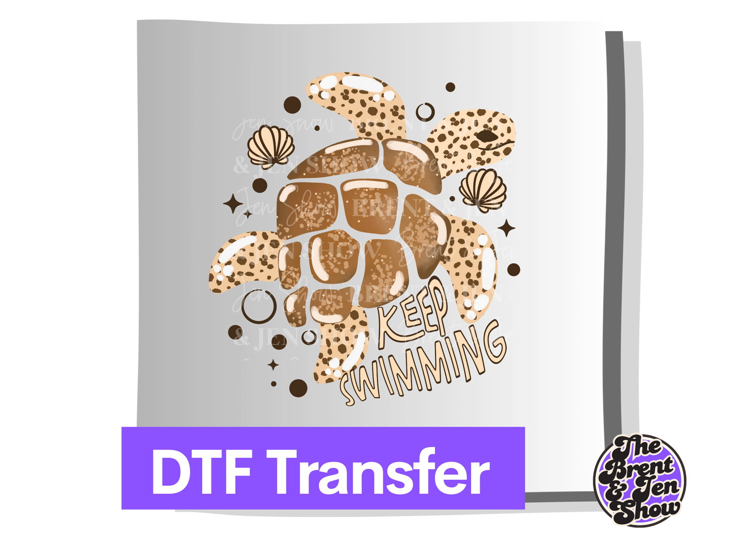 Just Keep Swimming DTF/Sublimation Transfer