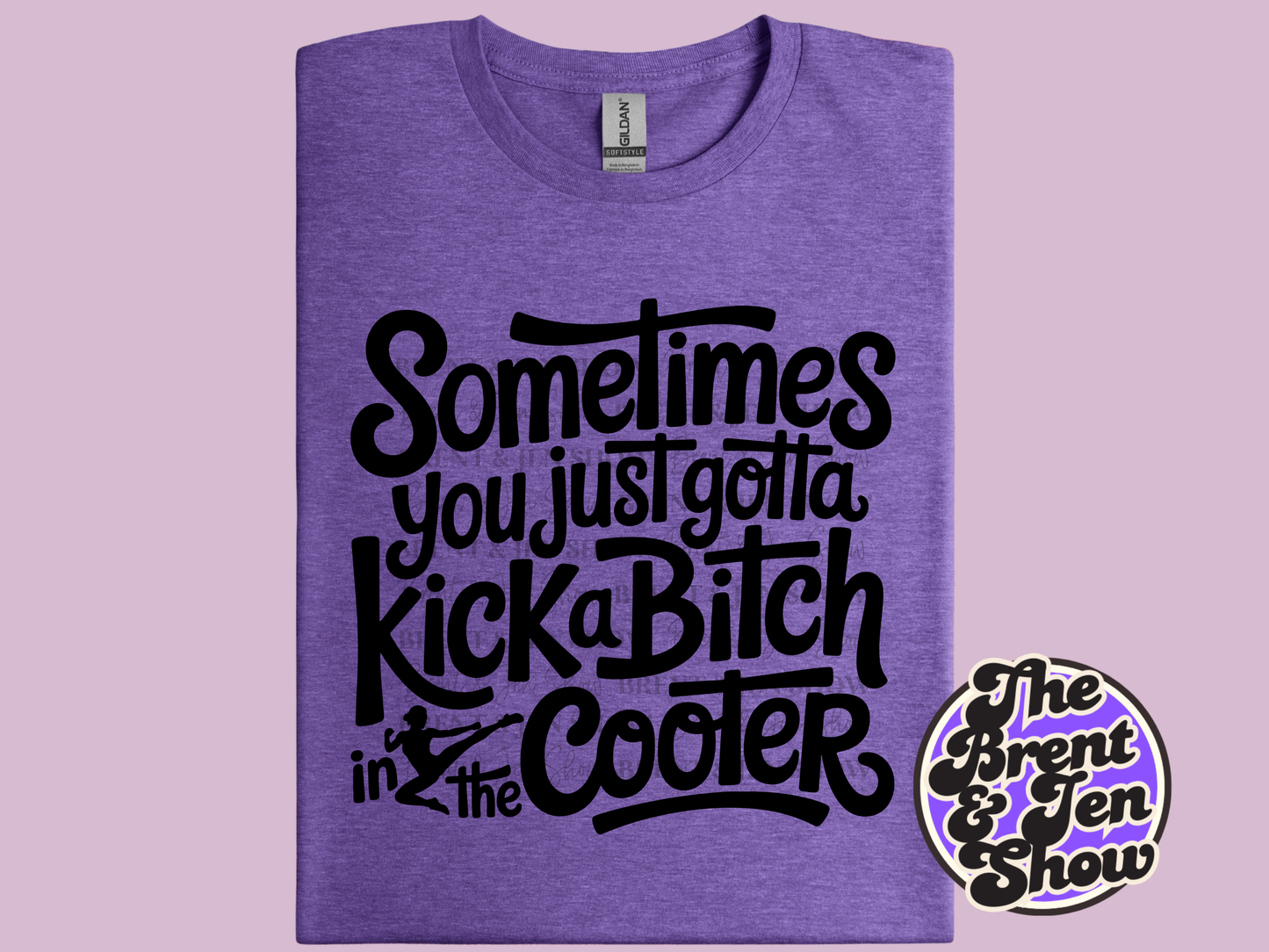 Sometimes You Just Gotta Kick a Bitch in the Cooter T-Shirt