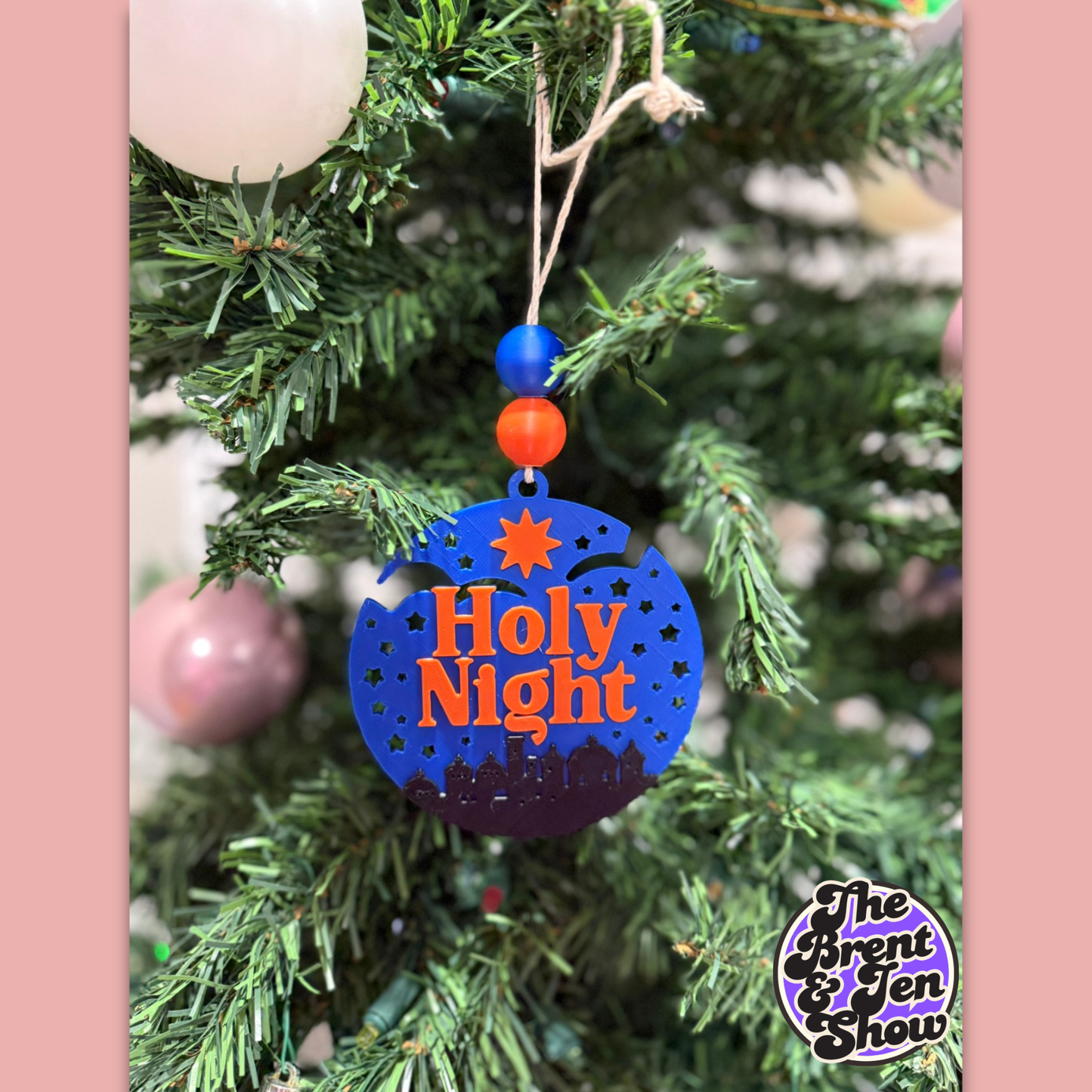 O Holy Night Ornament, Nativity Scene Christmas Decor, Christian Faith Gift