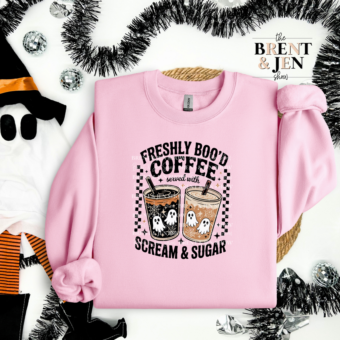 Freshly Boo'd Coffee Sweatshirt