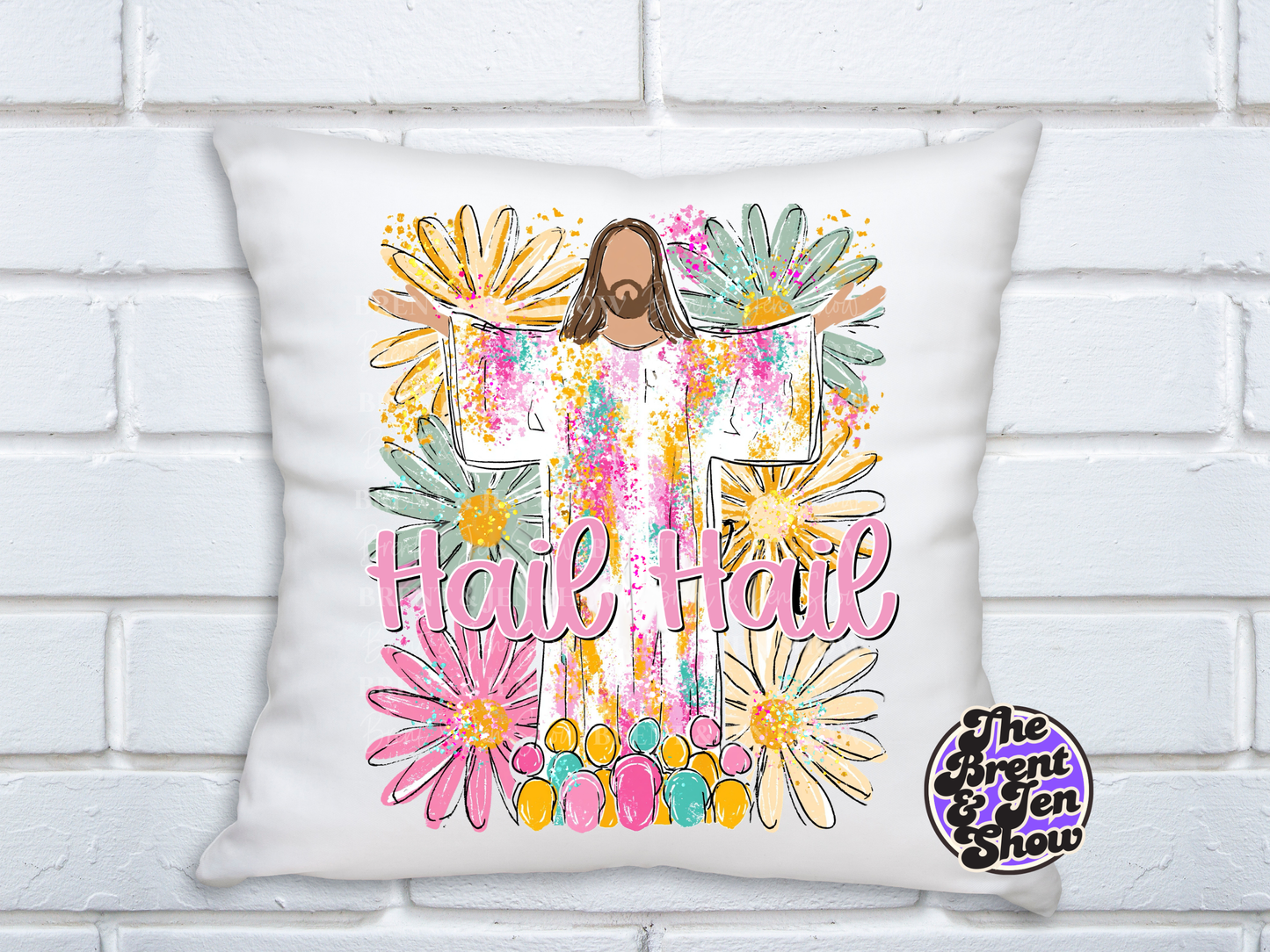 Hail Hail Jesus DTF/Sublimation Transfer, Ready to Press