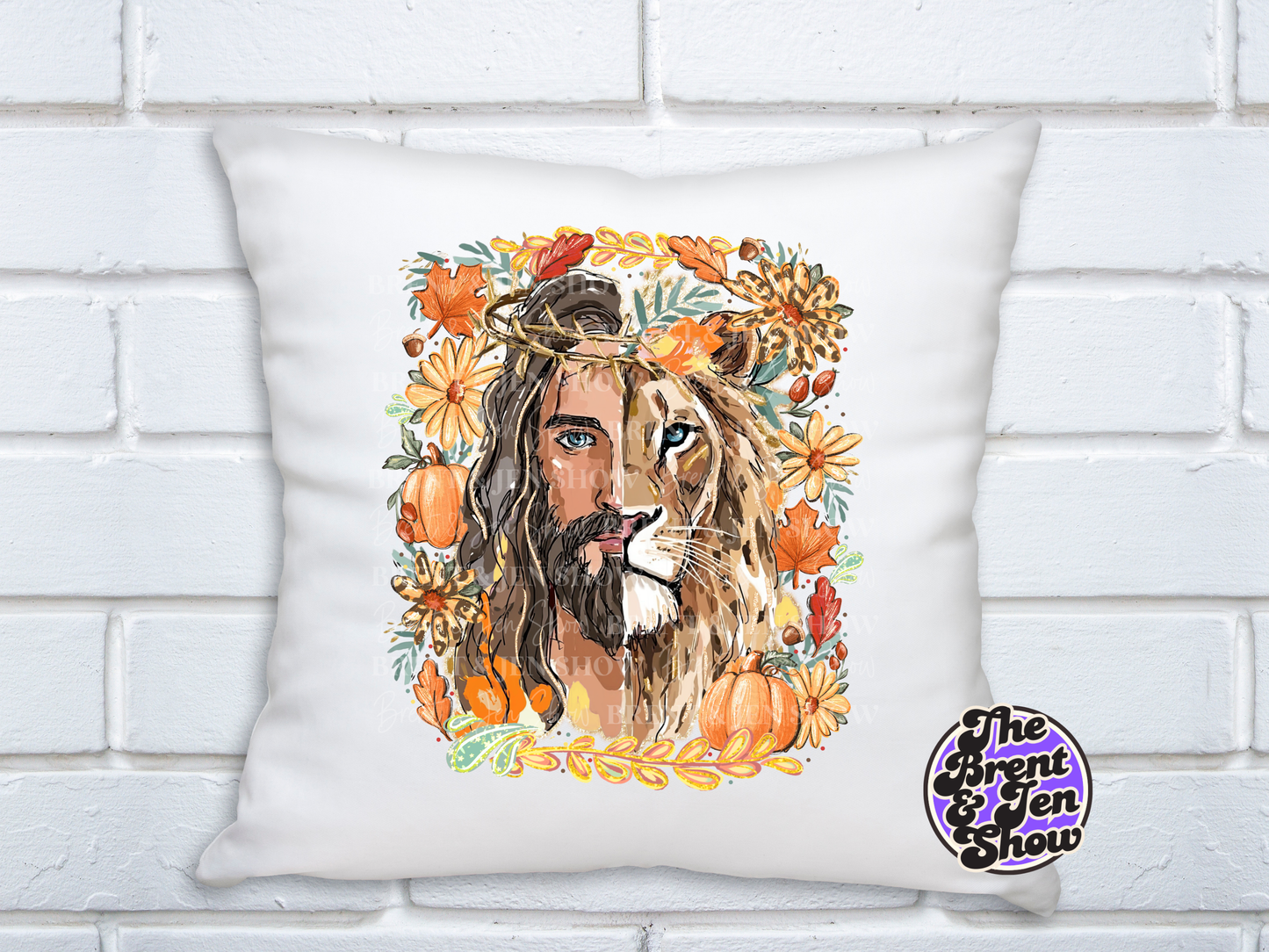 Fall Lion of Judah DTF/Sublimation Transfer, Ready to Press