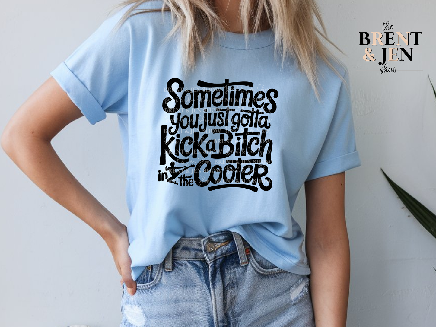 Sometimes You Just Gotta Kick a Bitch in the Cooter T-Shirt