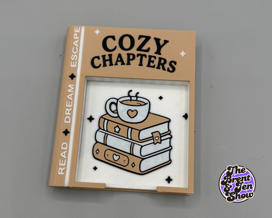 3D Printed Cozy Chapters Note Holder