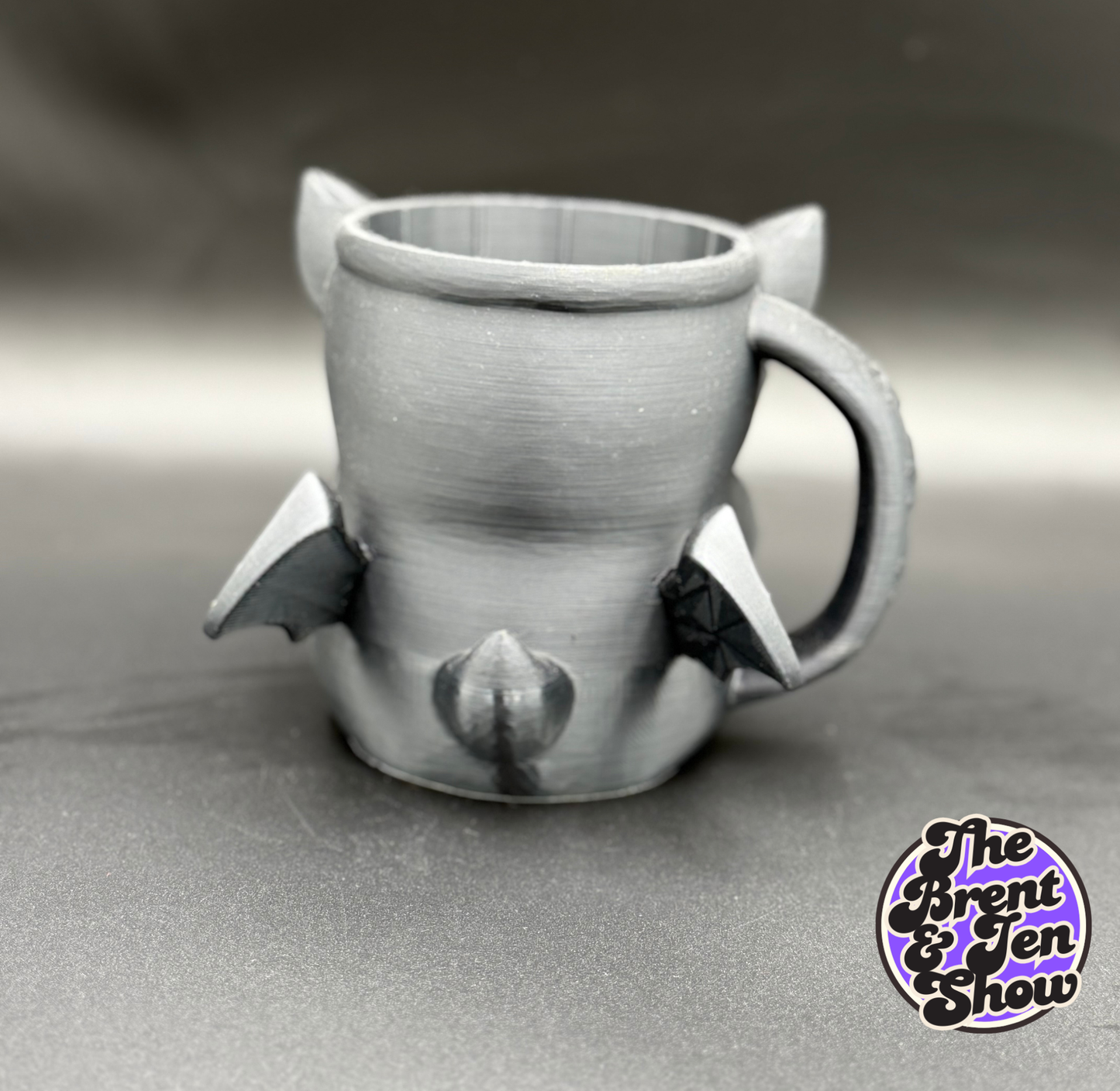 Bramble the Bat Ice Cream Pint Holder