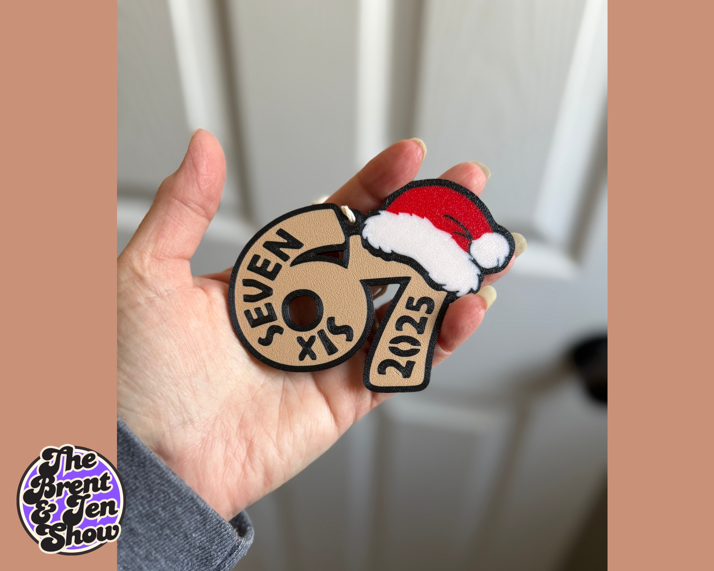 2025 Six Seven Christmas Ornament