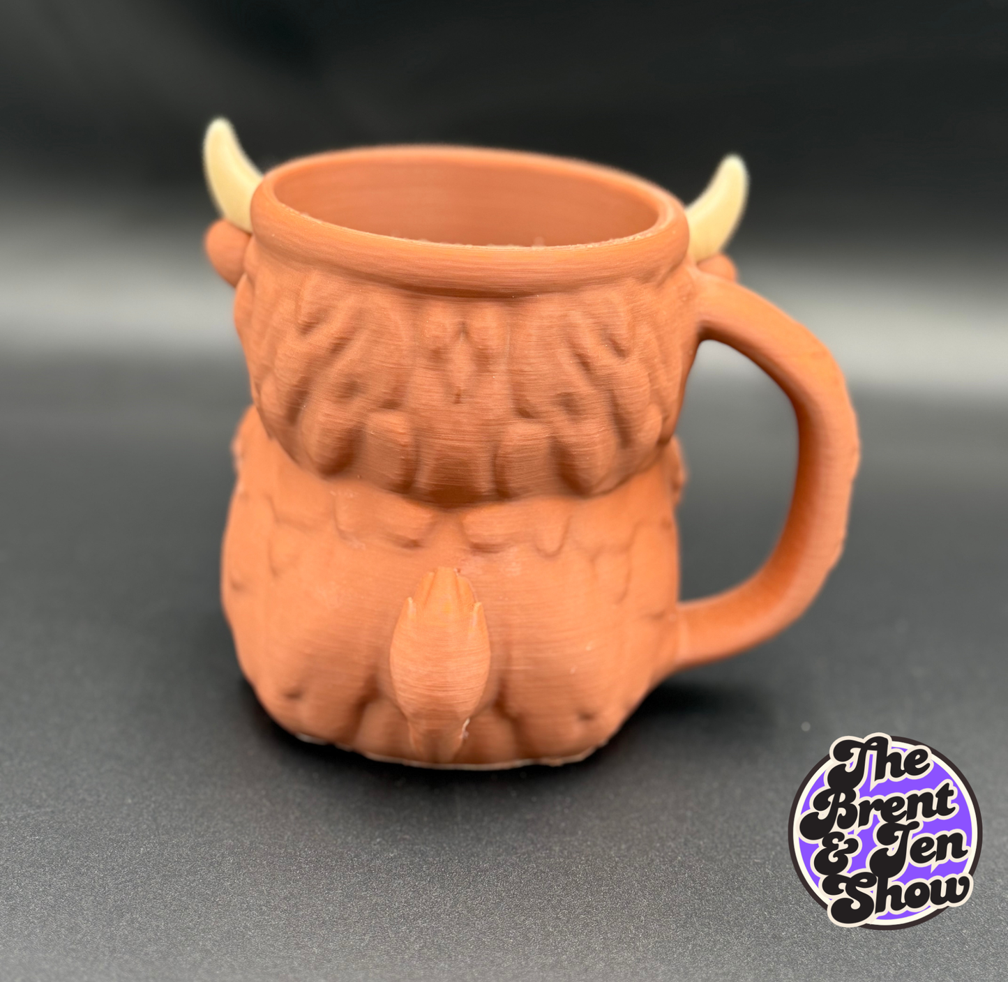 Ferdinand: Highland Cow Ice Cream Pint Holder