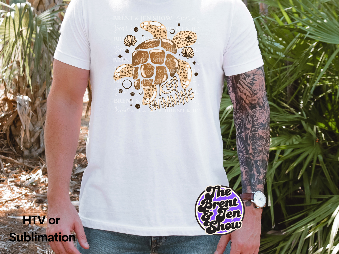 Just Keep Swimming DTF/Sublimation Transfer