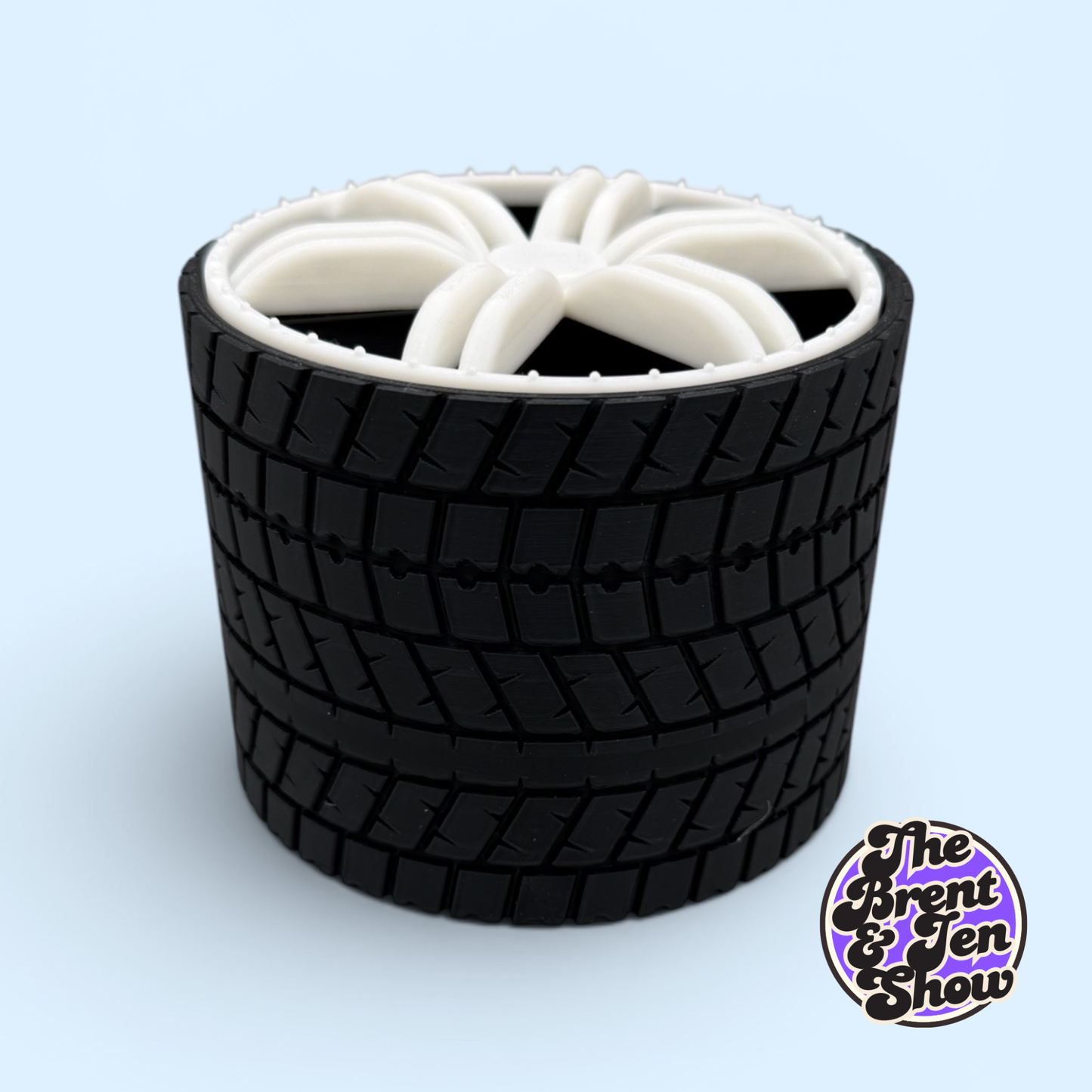 Tire Desk Pen Holder - 3D Printed