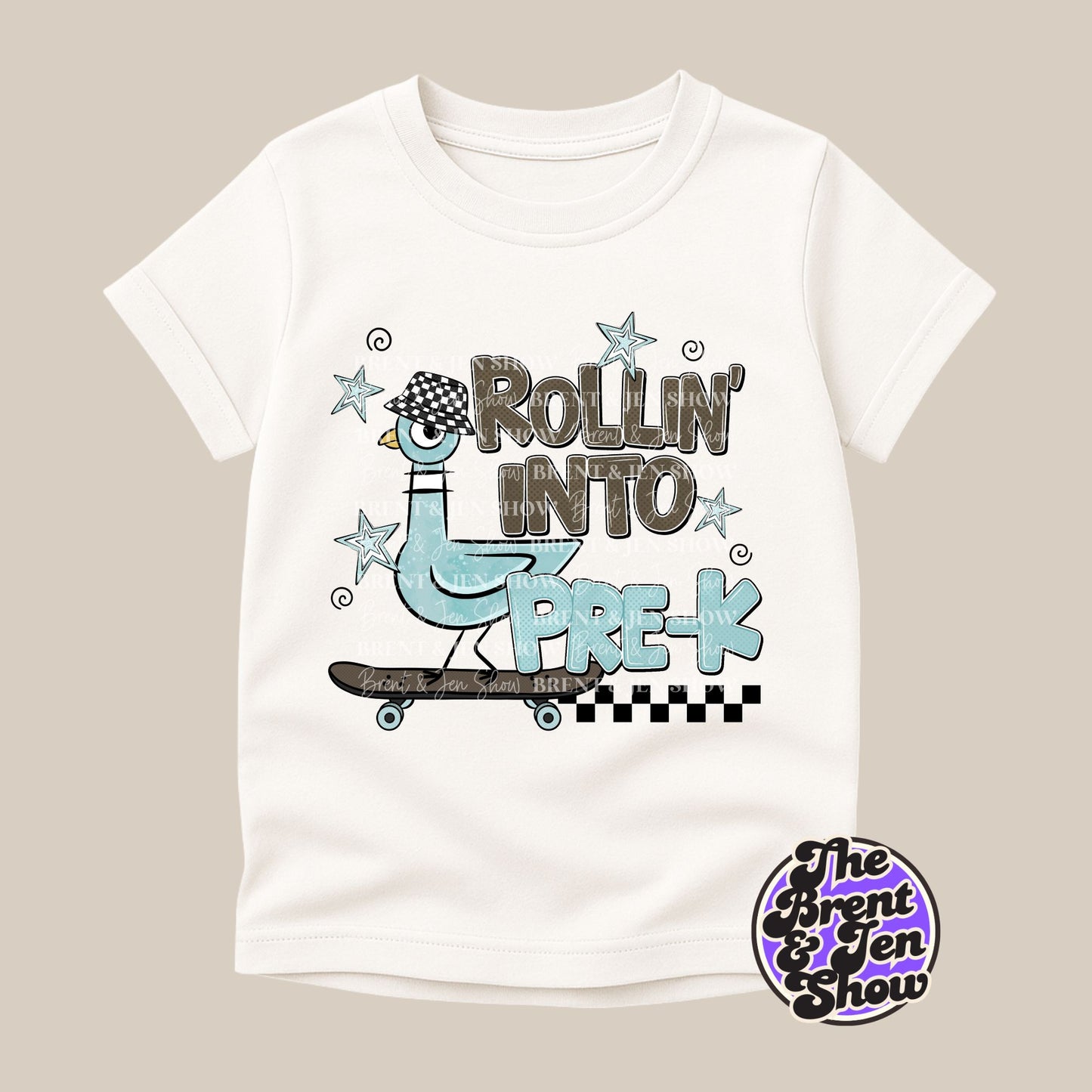 Rollin Into Pre-K Shirt