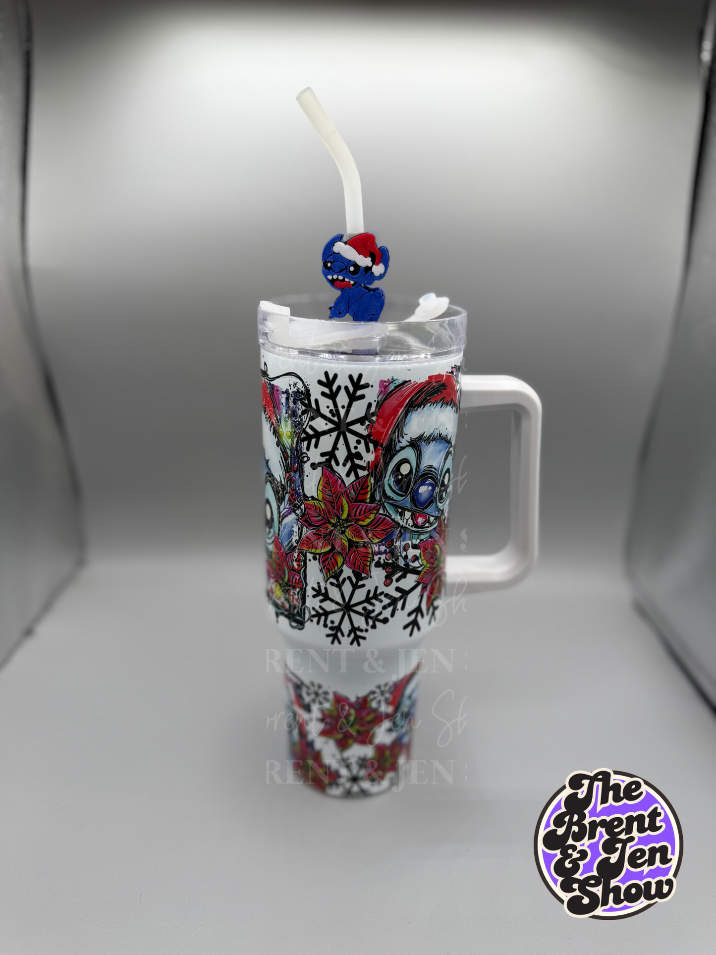 Christmas Blue Guy Tumbler 40oz Tumbler