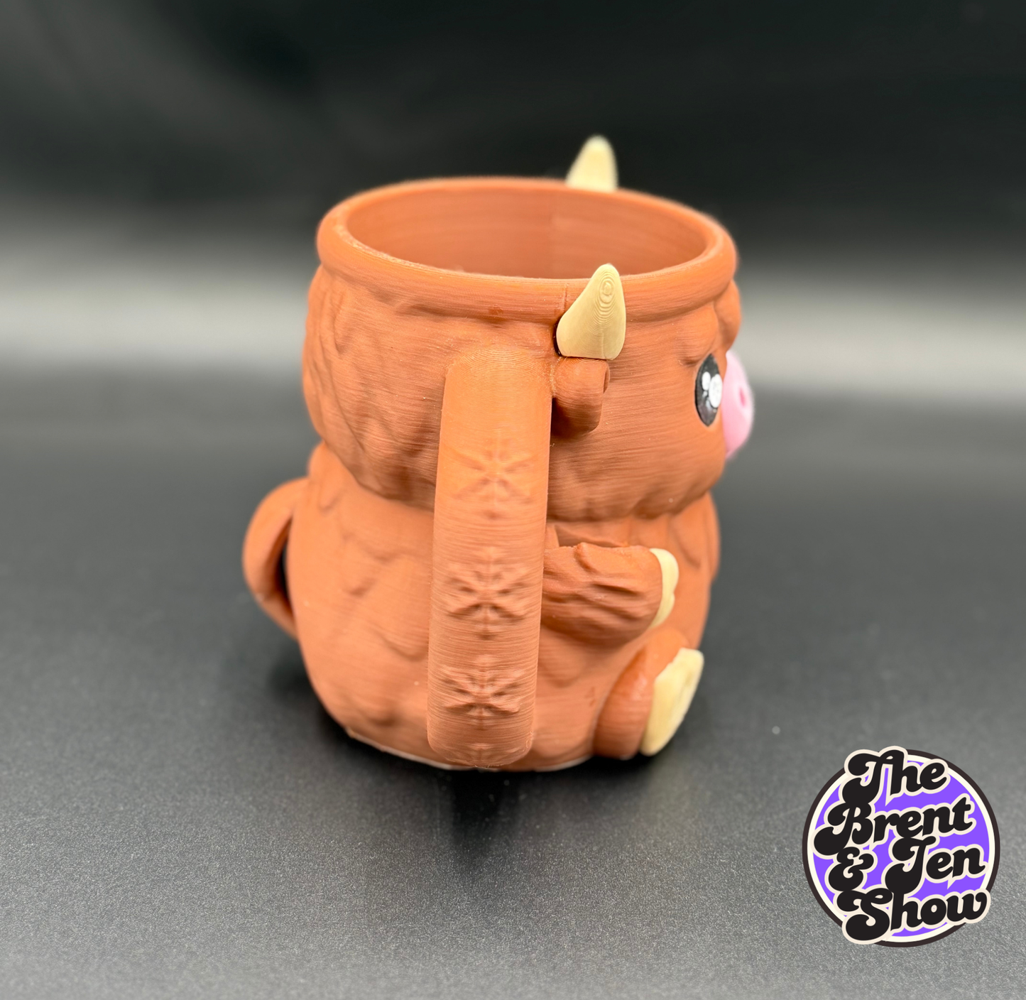 Ferdinand: Highland Cow Ice Cream Pint Holder