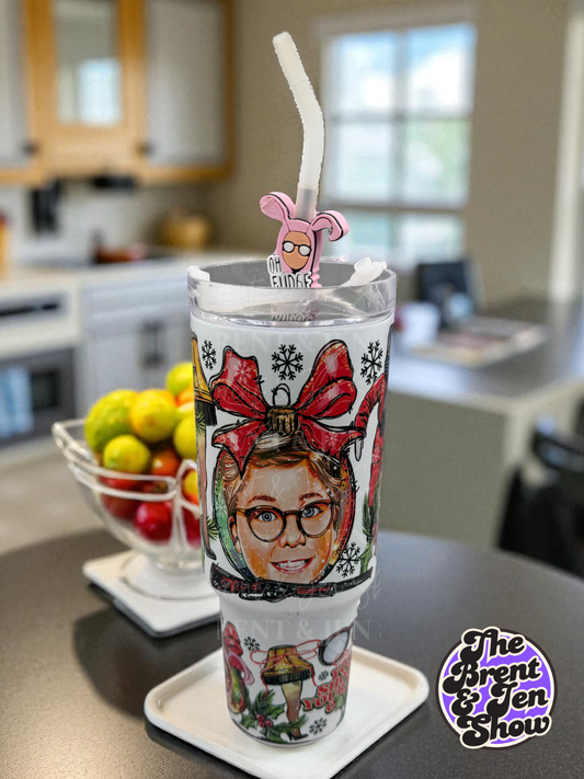 Oh Fudge! A Christmas Story Holiday 40 oz Tumbler