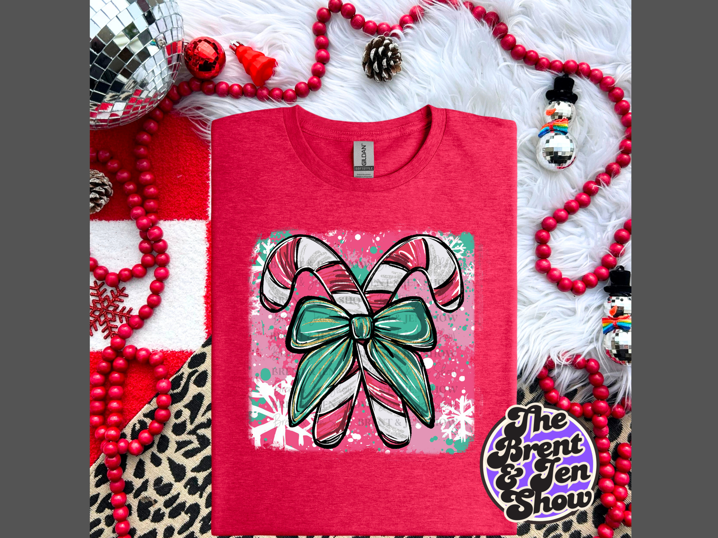 Cute Candy Cane T Shirt