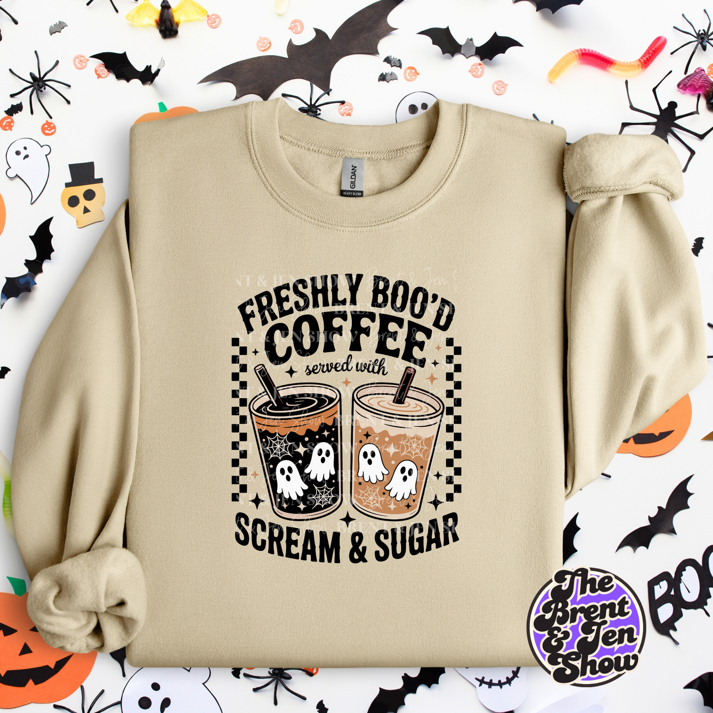 Freshly Boo'd Coffee Sweatshirt