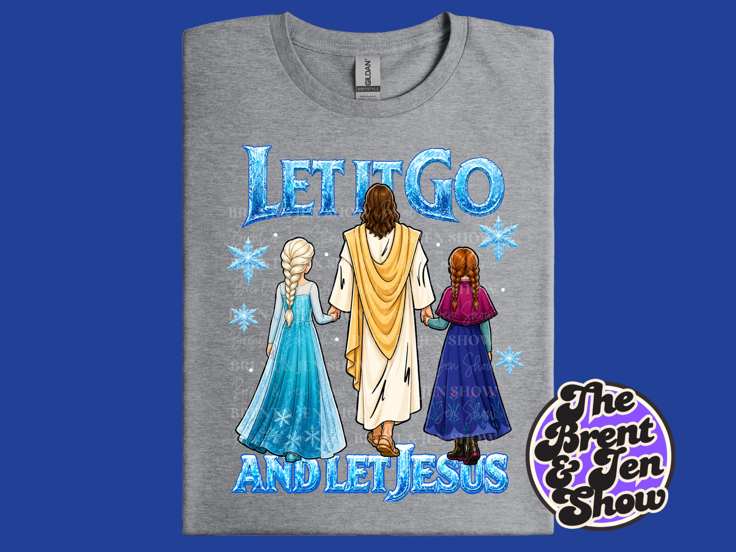 Let It Go, And Let Jesus T Shirt
