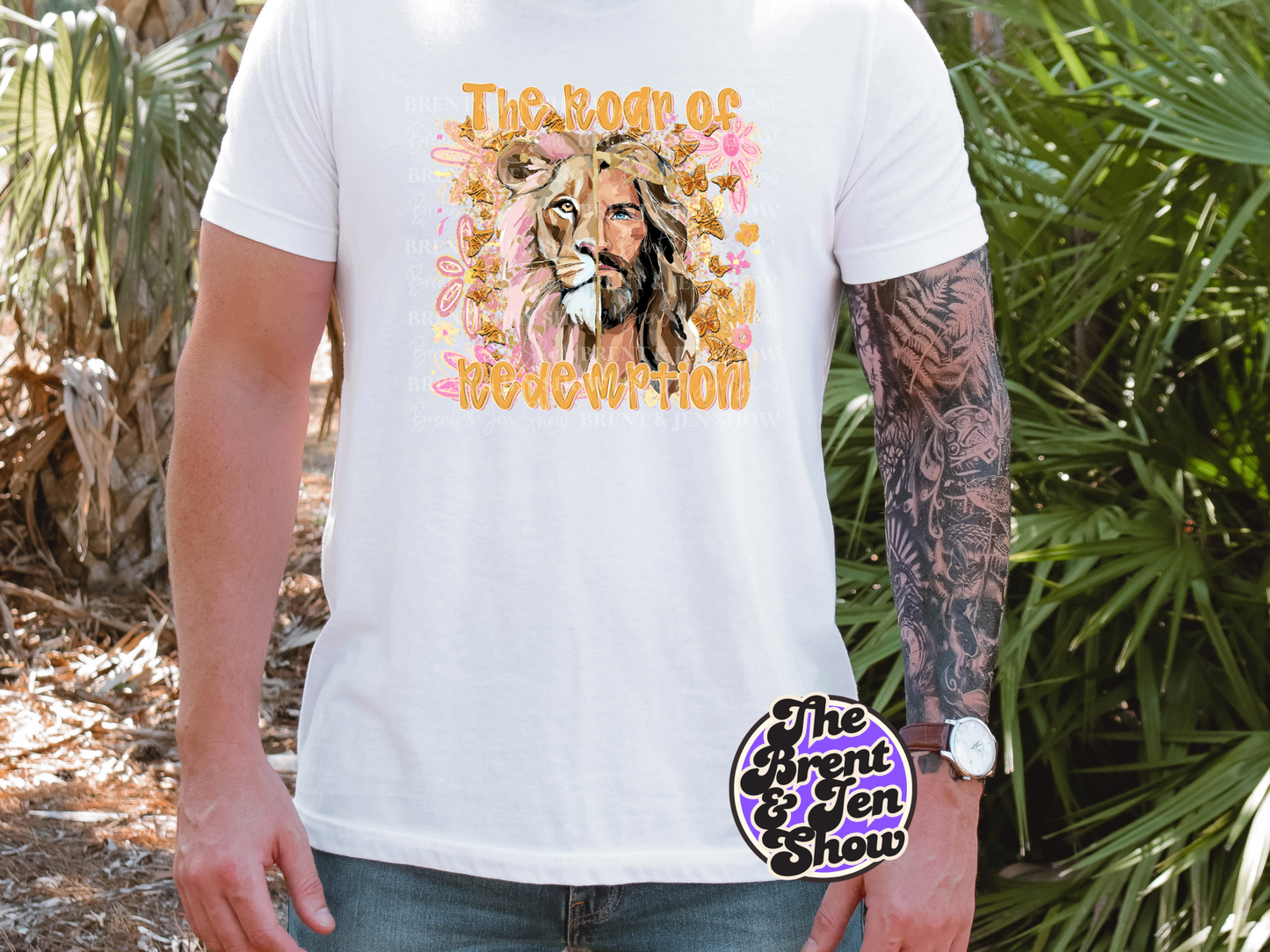 The Roar of Redemption DTF/Sublimation Transfer, Ready to Press