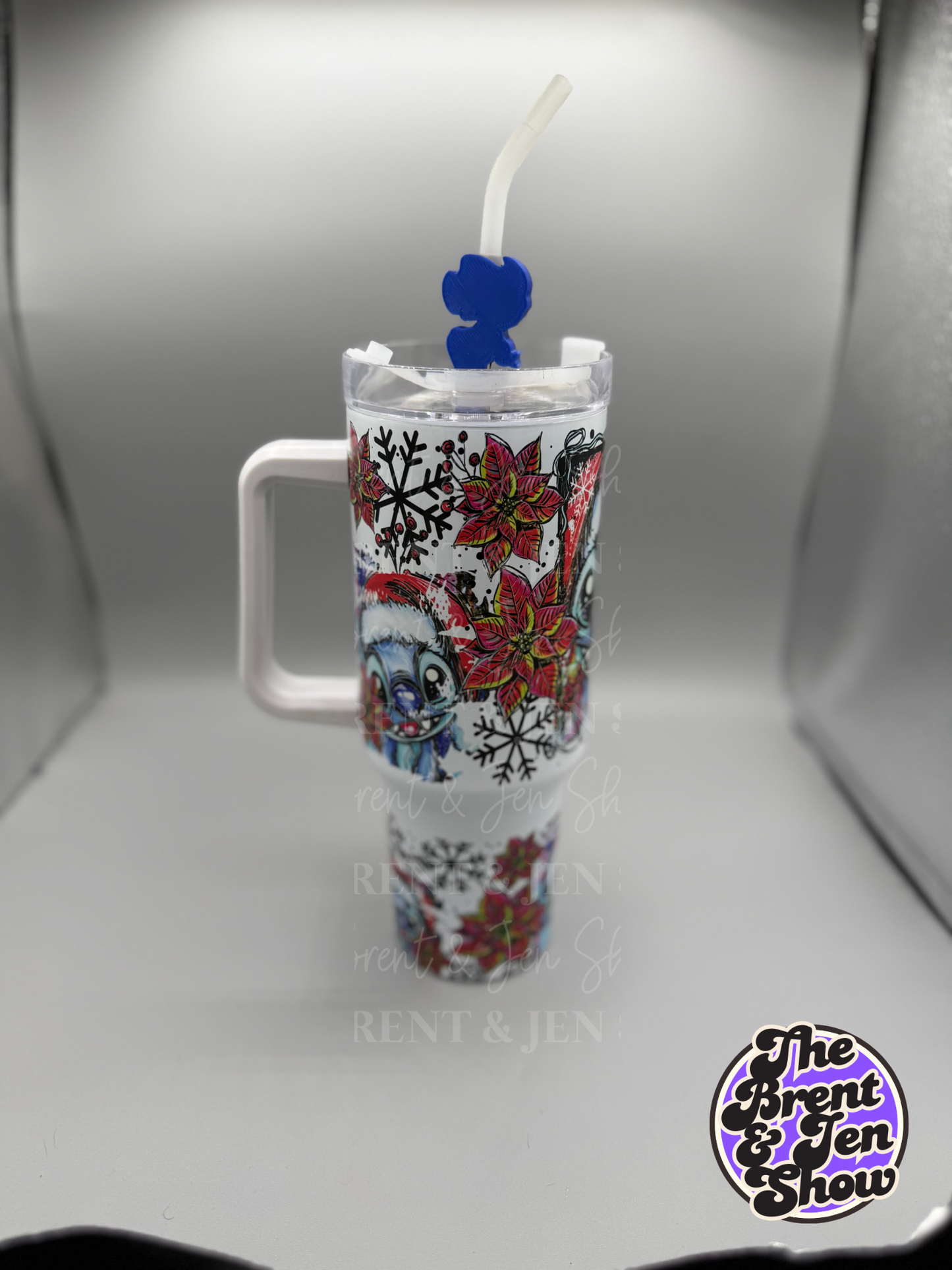 Christmas Blue Guy Tumbler 40oz Tumbler