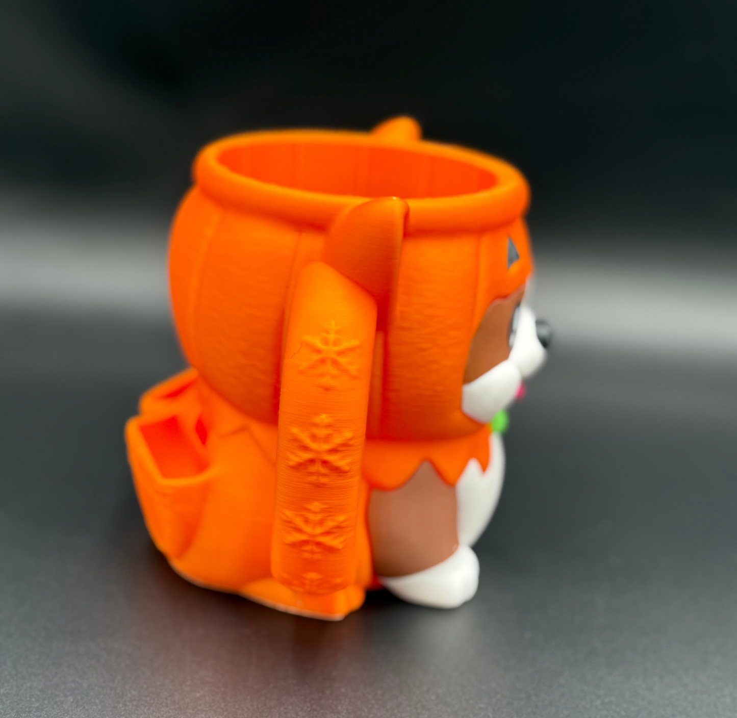 Kevin the Corgi Pumpkin Ice Cream Pint Holder