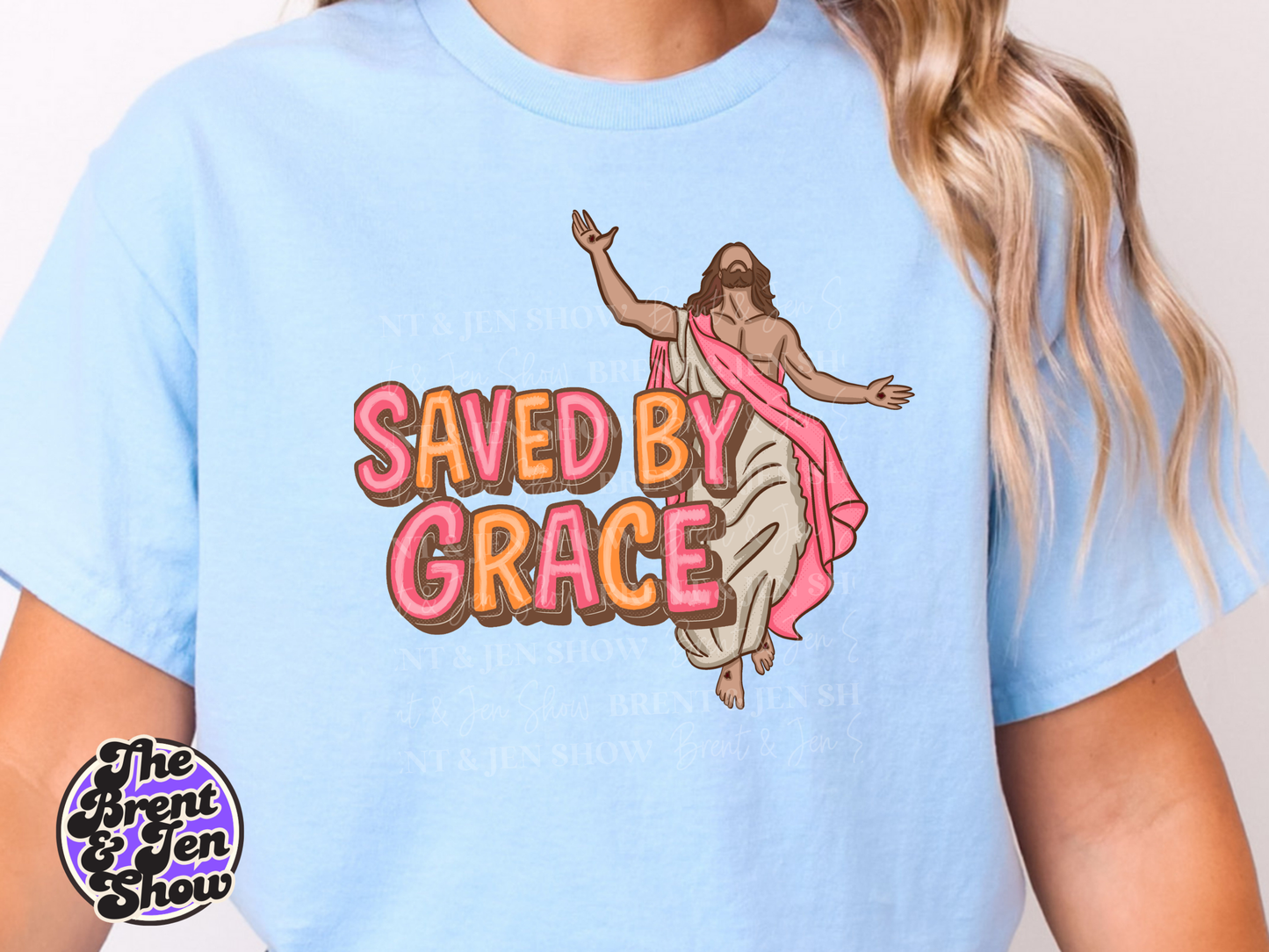 Saved By Grace DTF/Sublimation Transfer