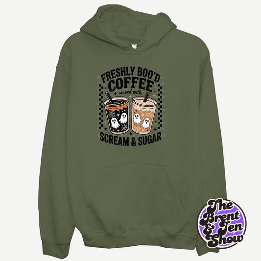 Freshly Boo'd Coffee Hoodie