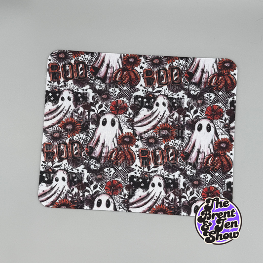 Boo Ghost Mouse Pad