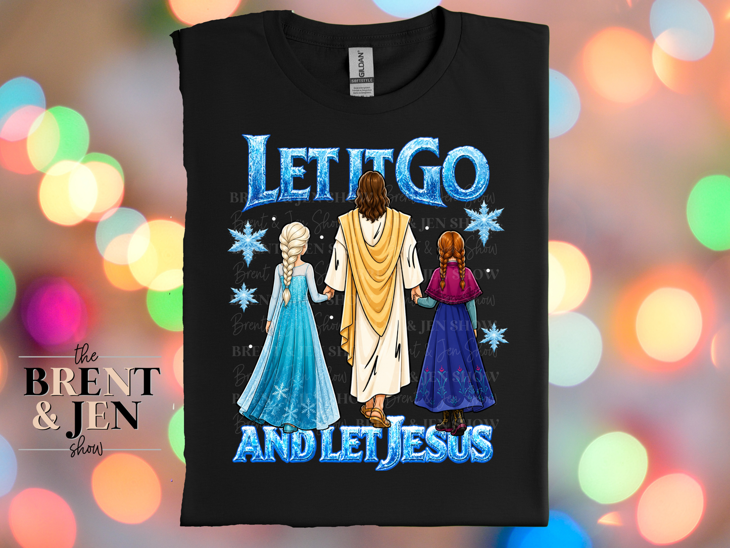 Let It Go, And Let Jesus T Shirt