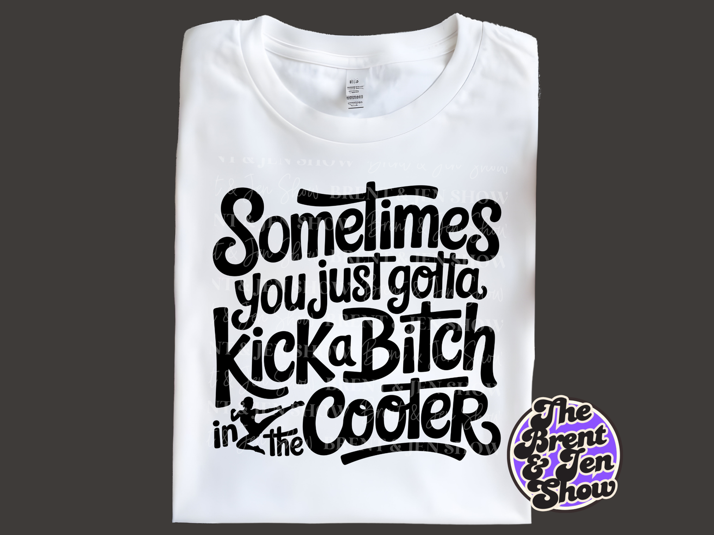 Sometimes You Just Gotta Kick a Bitch in the Cooter T-Shirt