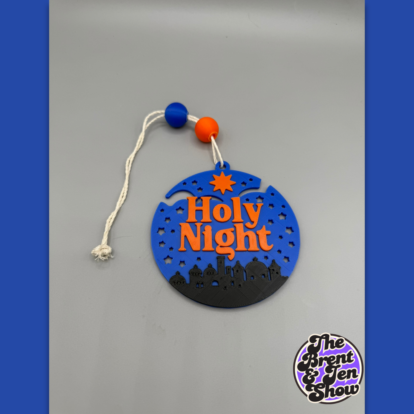 O Holy Night Ornament, Nativity Scene Christmas Decor, Christian Faith Gift