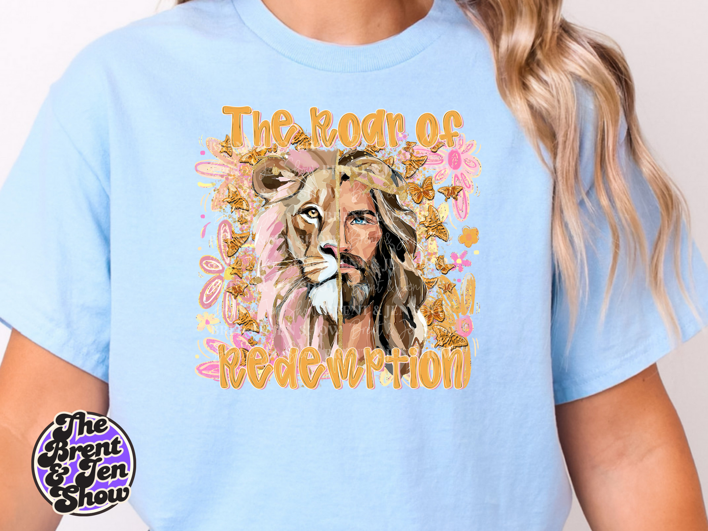 The Roar of Redemption DTF/Sublimation Transfer, Ready to Press