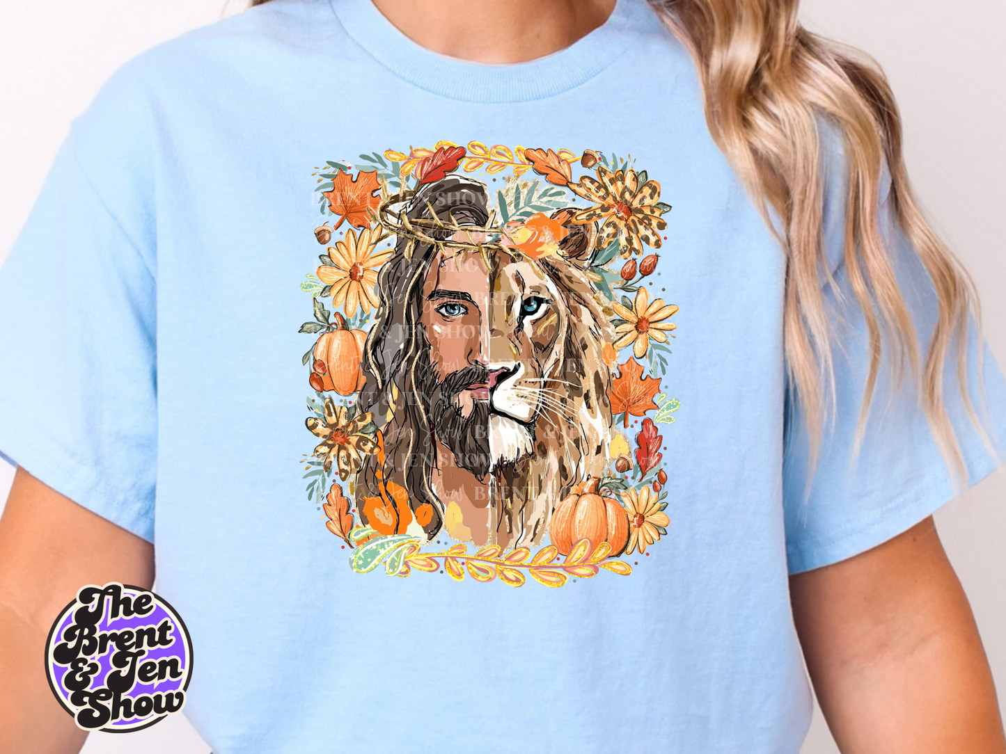 Fall Lion of Judah DTF/Sublimation Transfer, Ready to Press