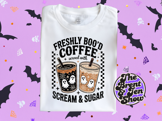 Freshly Boo'd Coffee T Shirt
