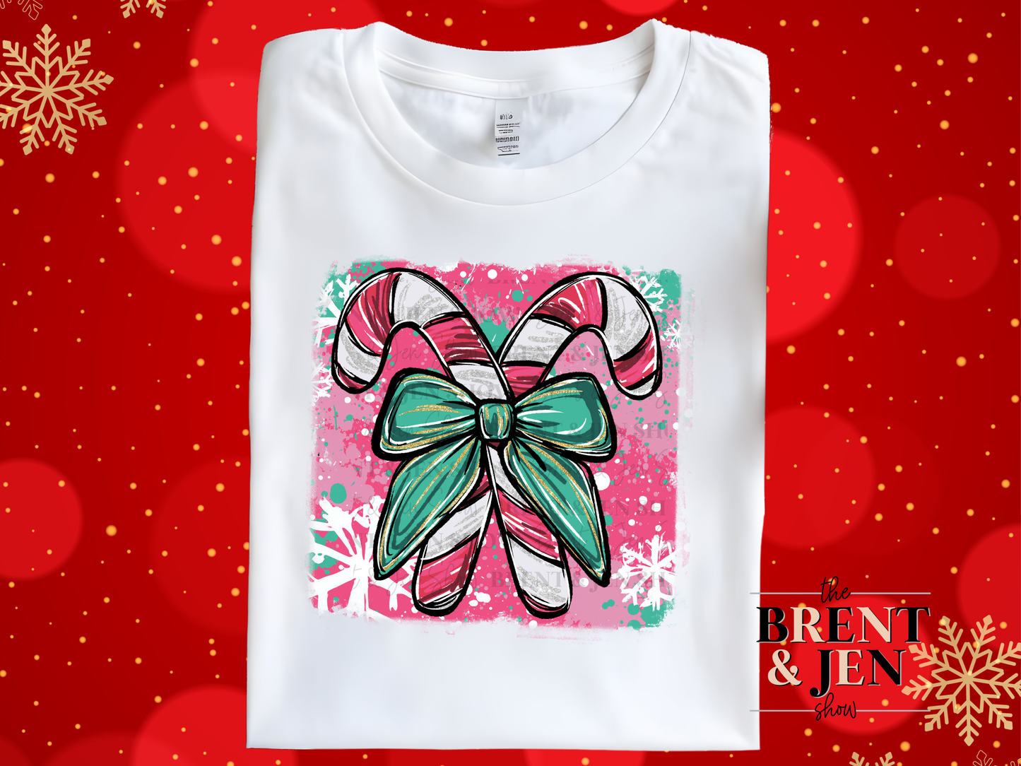 Cute Candy Cane T Shirt