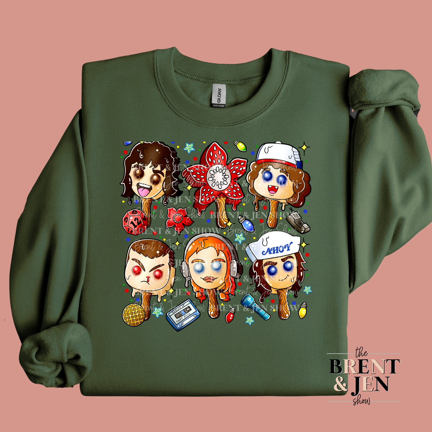 Stranger Things Popsicle Sweat Shirt