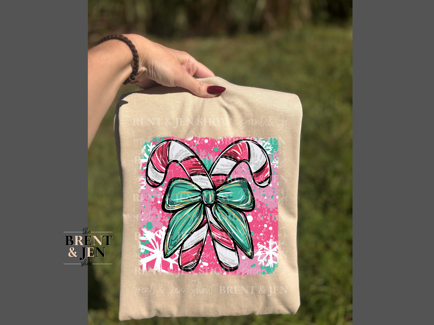 Cute Candy Cane T Shirt