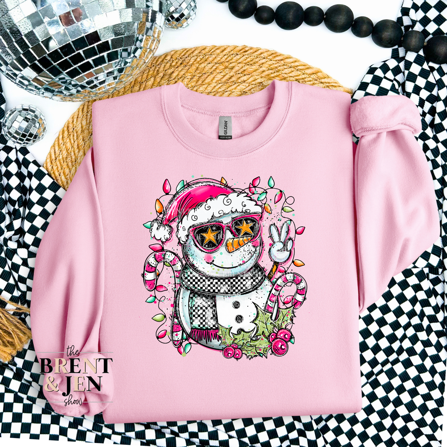 Doodle Snowman Sweatshirt