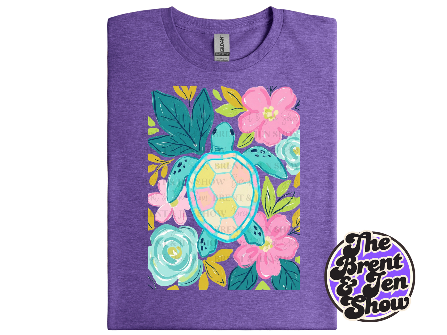Boho Sea Turtle T-Shirt