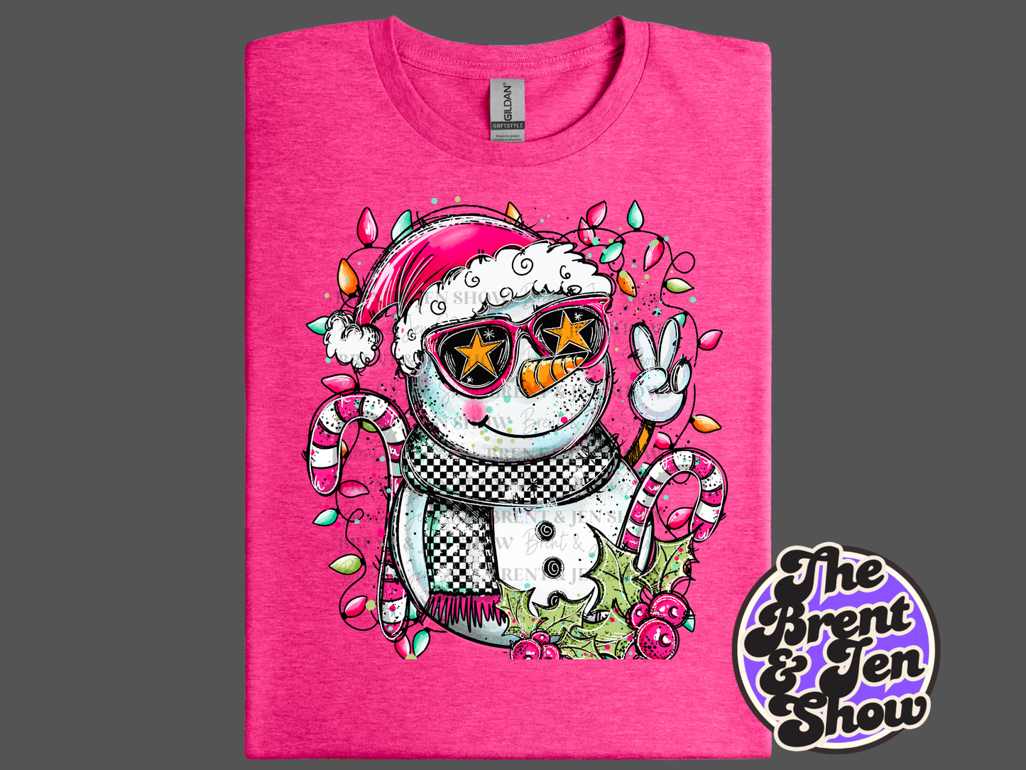 Doodle Snowman T-Shirt
