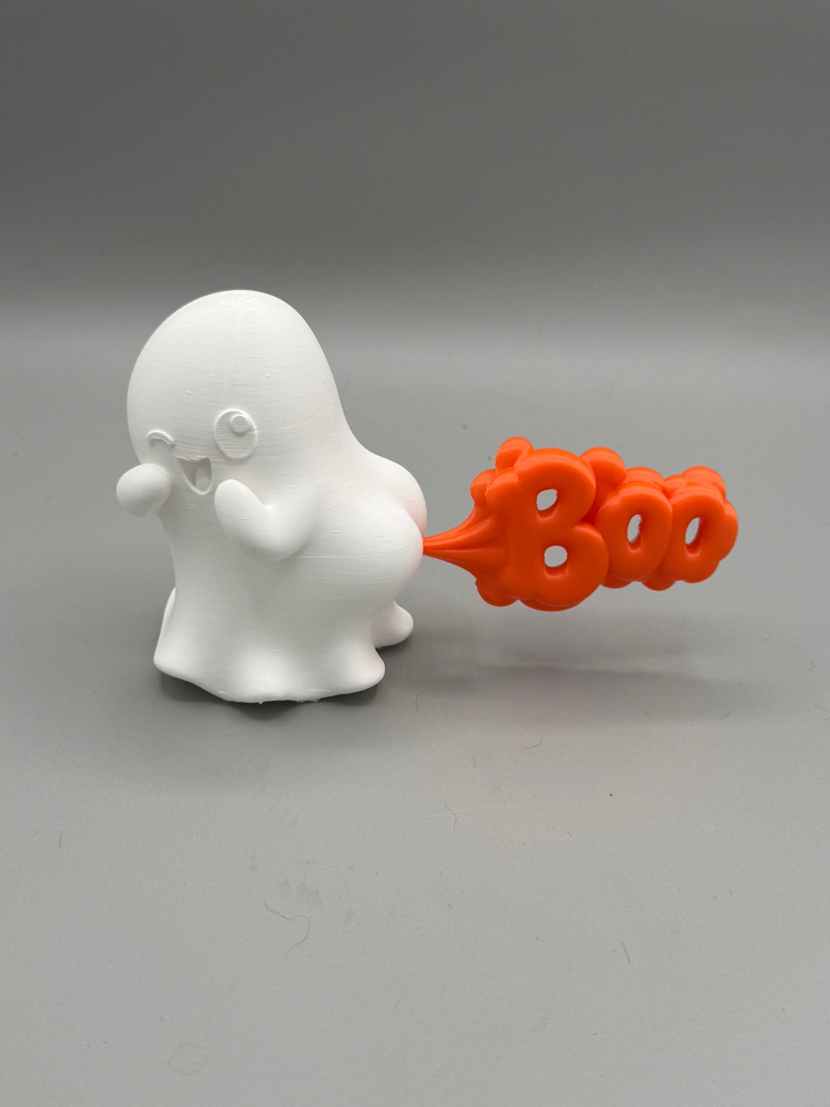 Funny Ghost Boo Decor, 3D Printed Halloween Ghost,